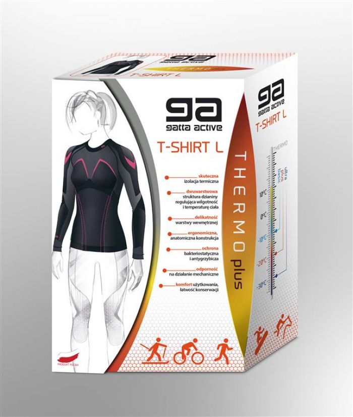 Gatta 03 Gatta Active Plus T-shirtl Woman (custom)  Active Packs | Pantyhose Library